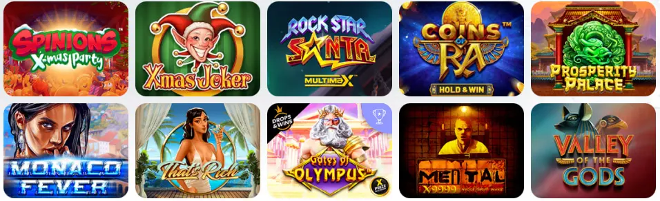 SPICY CASINO Slot classiche