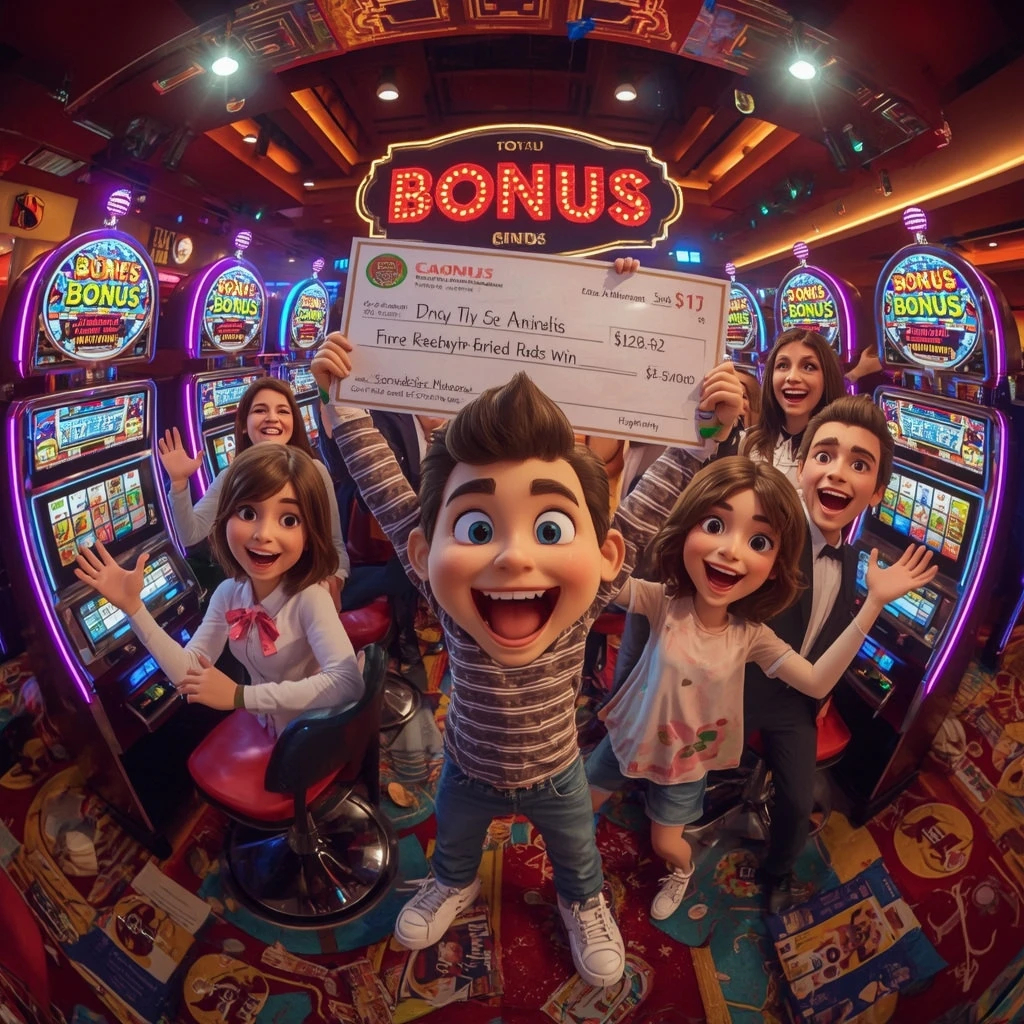 bonus nelle mani di un uomo al casinò SPICY CASINO
