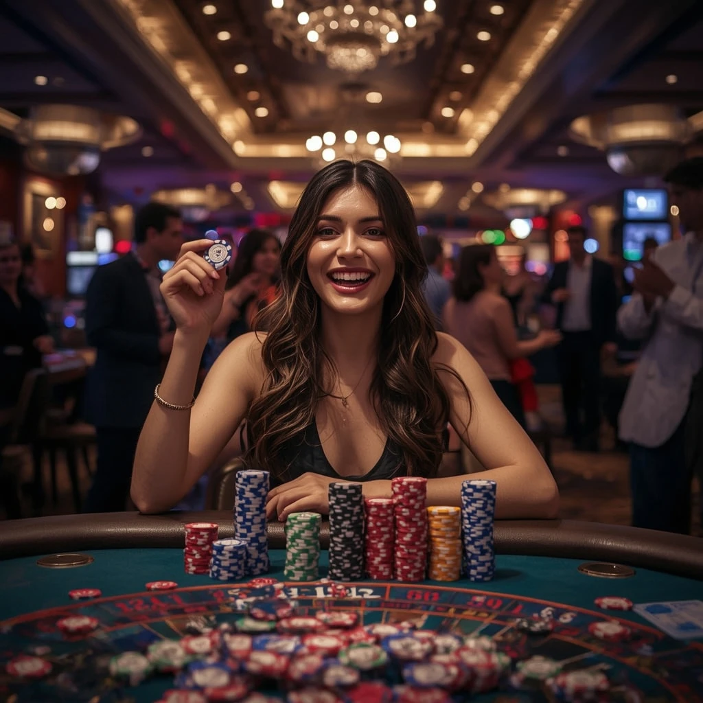 bonus nelle mani di un uomo al casino SPICY CASINO
