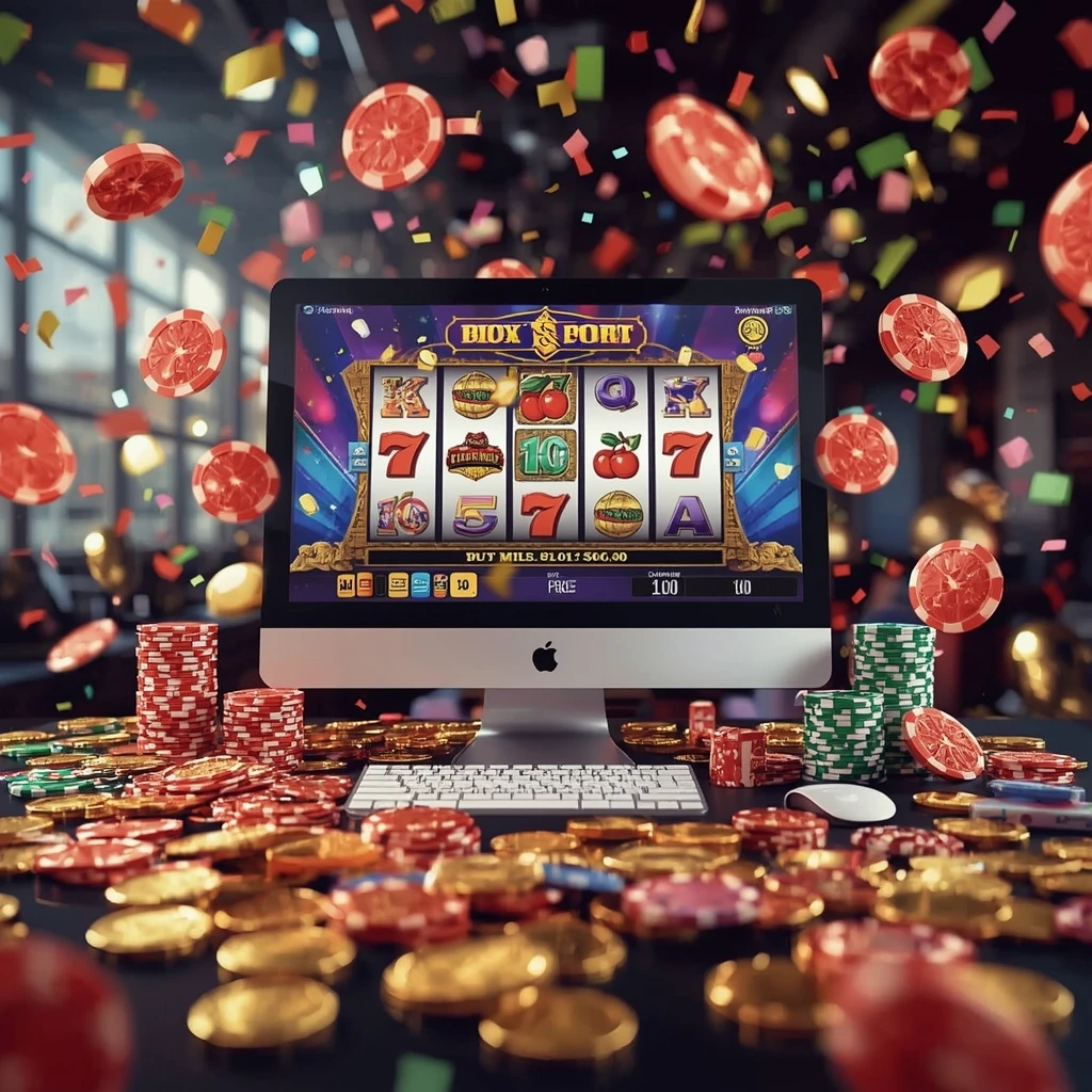 slot machine sul monitor SPICY CASINO