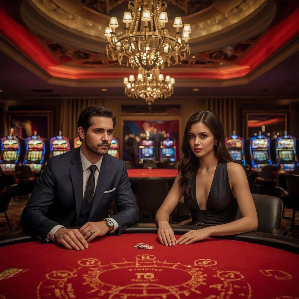 Due giocatori di poker al SPICY CASINO